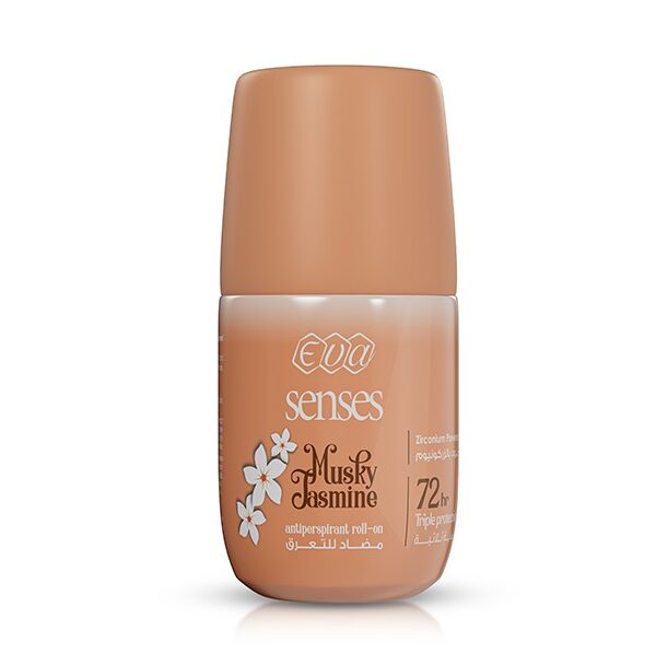 Eva Skin Care Senses Antiperspirant Roll-on Musky Jasmine 50 Gm