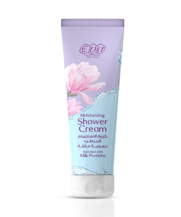 Eva Skin Care Moisturizing Shower Cream Enriched Milk Proteins 250 Ml