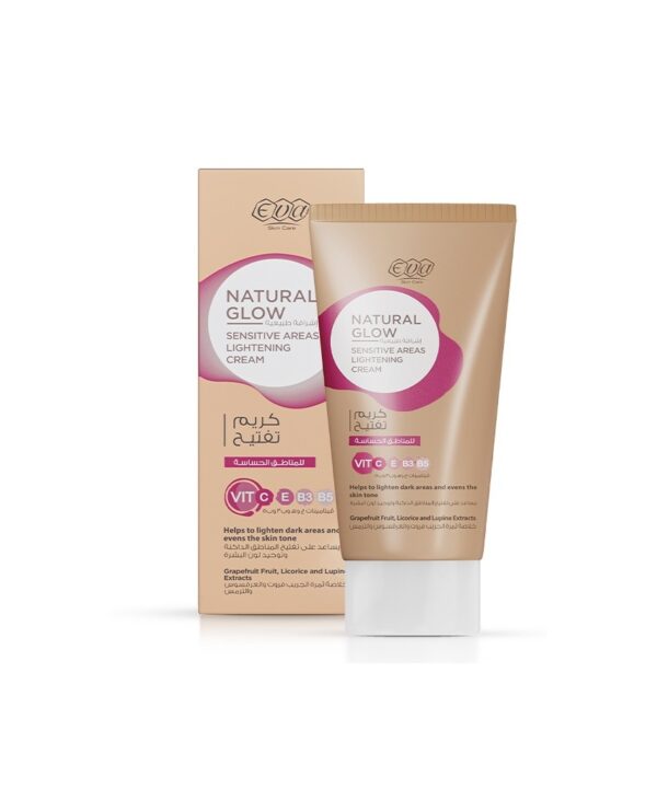 Eva Skin Care Natural Glow Lightening Cream For Sensitive Areas 50 Gm