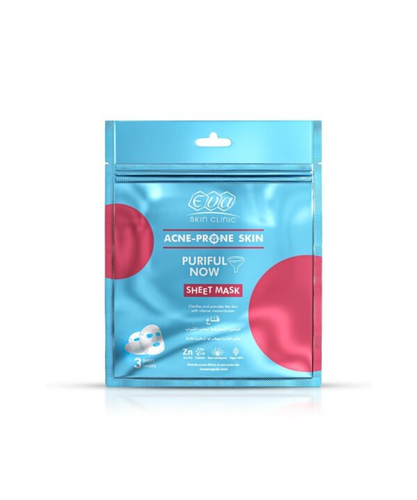 Eva Skin Clinic Acne-Prone Skin Sheet Mask ( 3 sheet Masks )