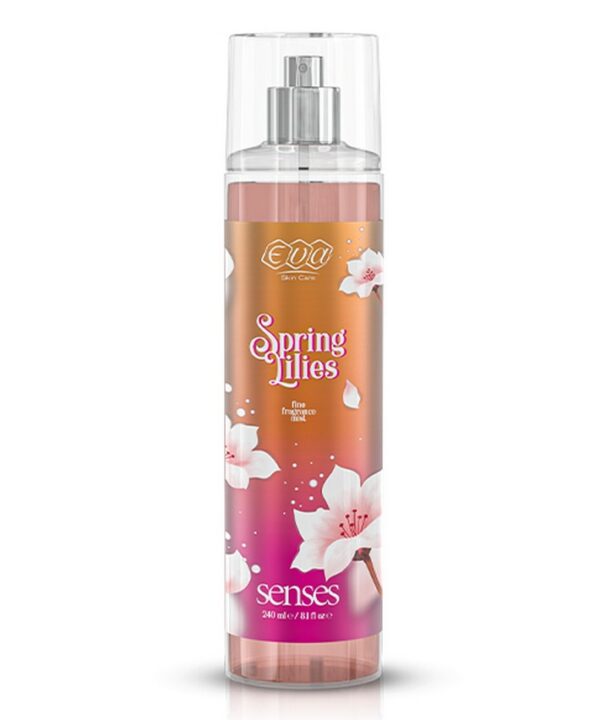 Eva Skin Care Senses Body Splash Spring Lilies 240 Ml