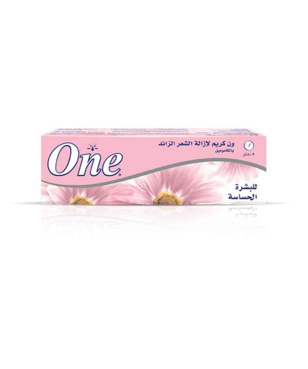 One Hair Rremoval Cream Enriched Chamomile For Sensitive Skin 40 Gm