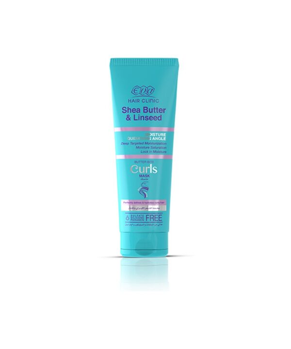 Eva Hair Clinic Curls Mask Shea Butter & Linseed 200 Gm