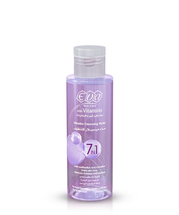 Eva Skin Care Micellar Cleansing Water Vitamins 7 In 1 For All Skin Types 110 Ml