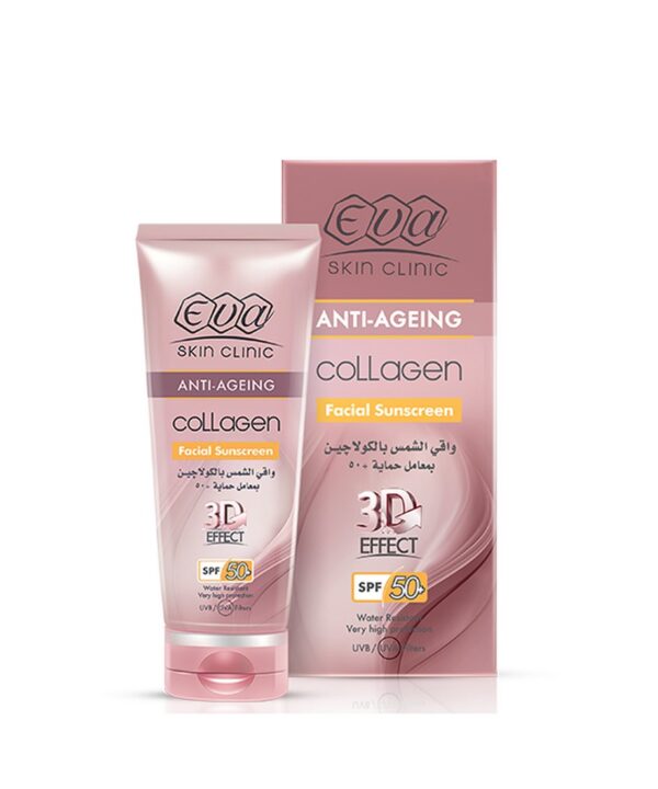 Eva Skin Clinic Anti-Ageing Collagen Facial Sunscreen SPF ( 50+ ) 50 Ml