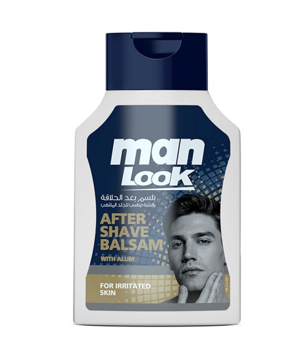 Man look After Shave Balsam Alum For irritated skin 125 Gm ( Special Offer )