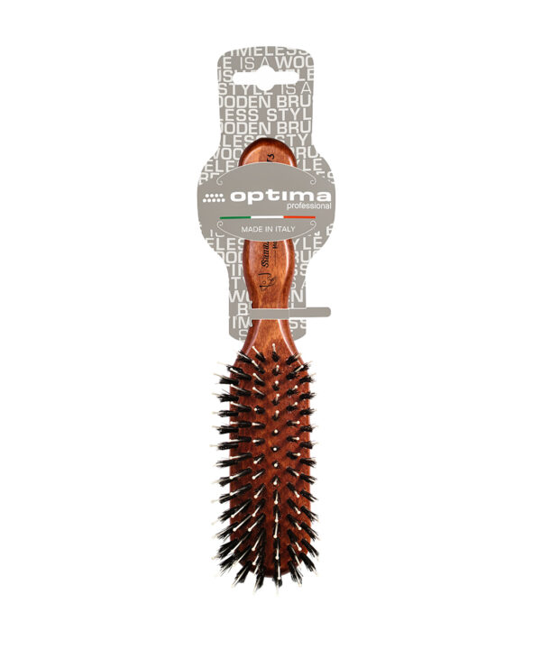 boreal Professional Wooden Round Hair Brush