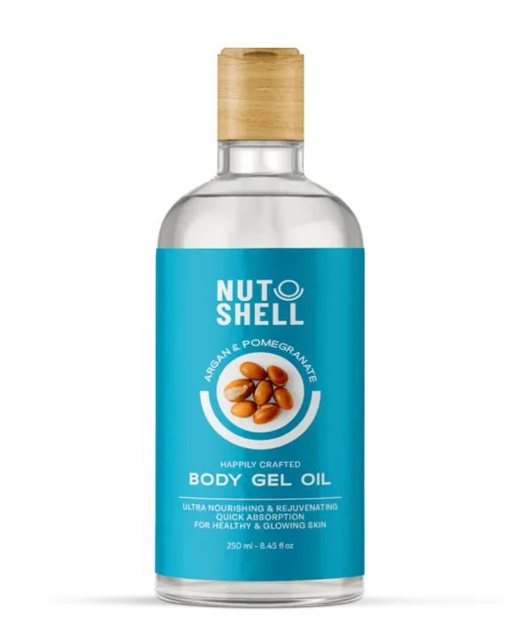 NUTSHELL Argan & Pomegranate - Body Gel Oil 250ML