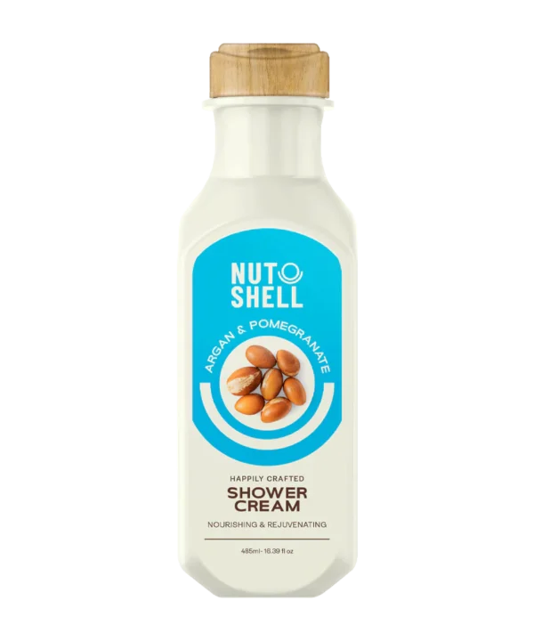 NUTSHELL Argan & Pomegranate - Shower Cream 485ML