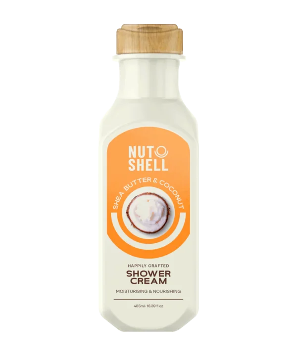 NUTSHELL Shea Butter & Coconut - Shower Cream 485ML