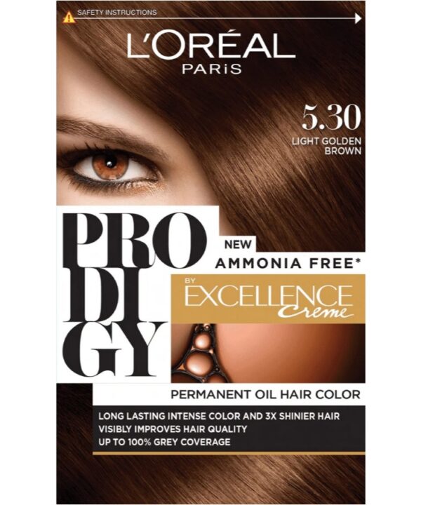 LOreal PRODIGY 5.3 MEDIUM NATURAL GOLDEN BROOWN