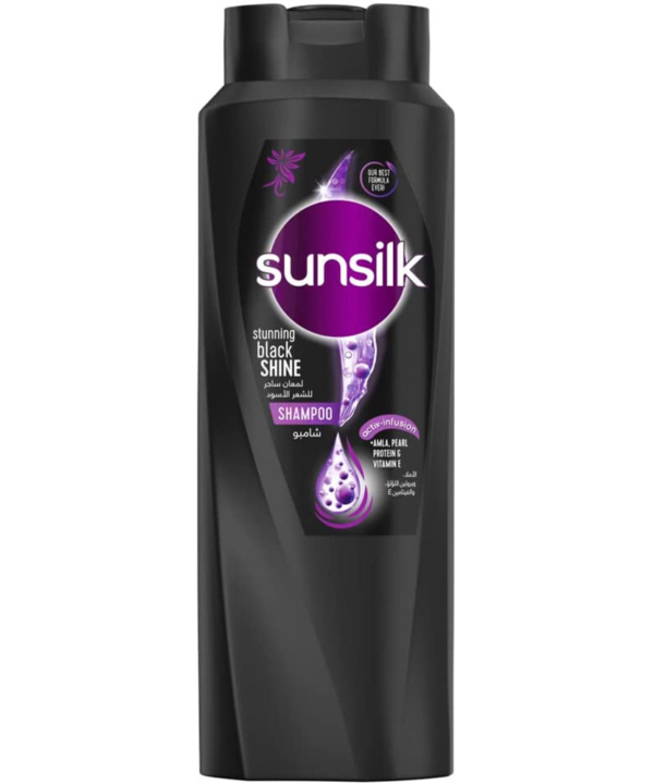 Sunsilk Shampoo Black Shine 600ML Promo