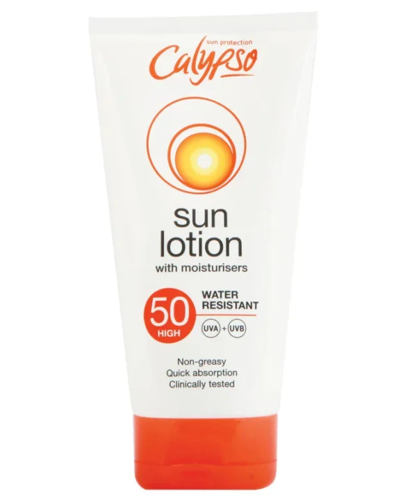 Calypso Sun Lotion with Moisturisers SPF 50. 150ML