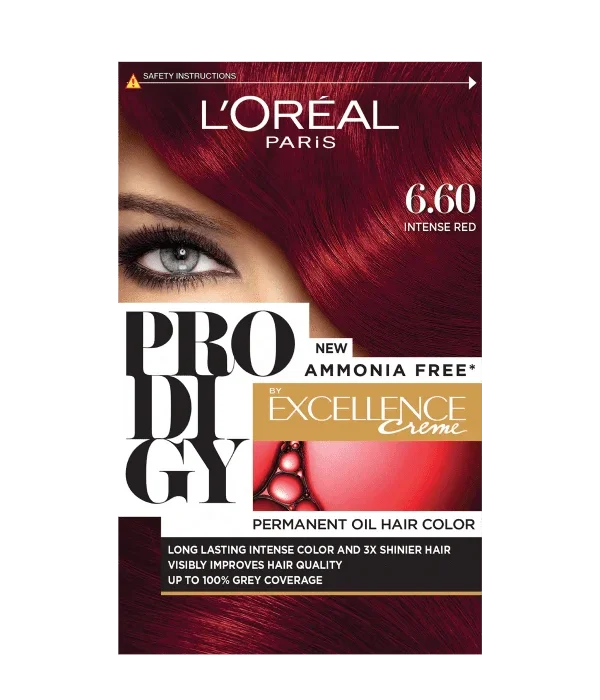 LOREAL PRODIGY 6.6 LIGHT BROWN RED