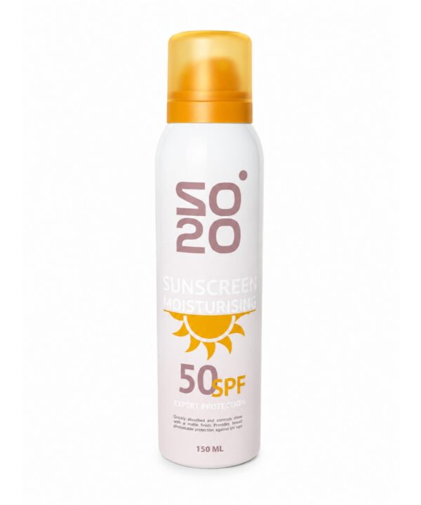 SO 20 SUNSCREEN MOISTURISING 50.SPF 150ML