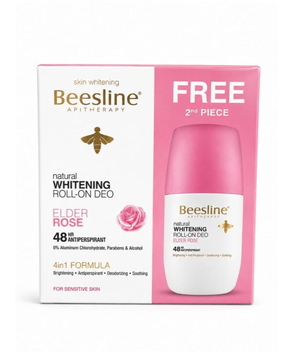 Beesline Whitening Roll-On  Elder Rose 50ml