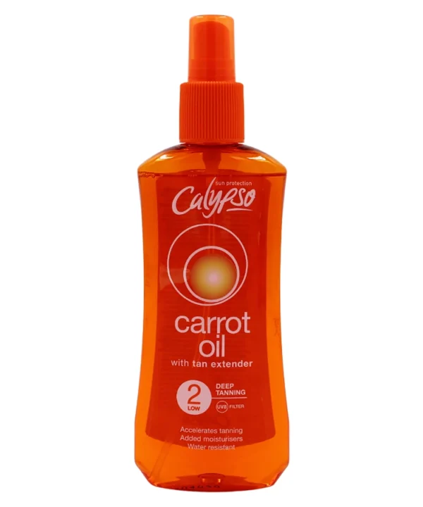 Calypso Carrot Oil With Tan Extender 2. Spf 200 ML