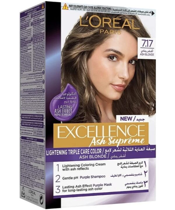 LOreal  Excellence Ash Supreme 7.17 Ash Blonde