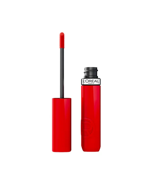 LOreal Paris Infallible Lacque Resistance Liquid Lipstick 410 Rouge Poppy