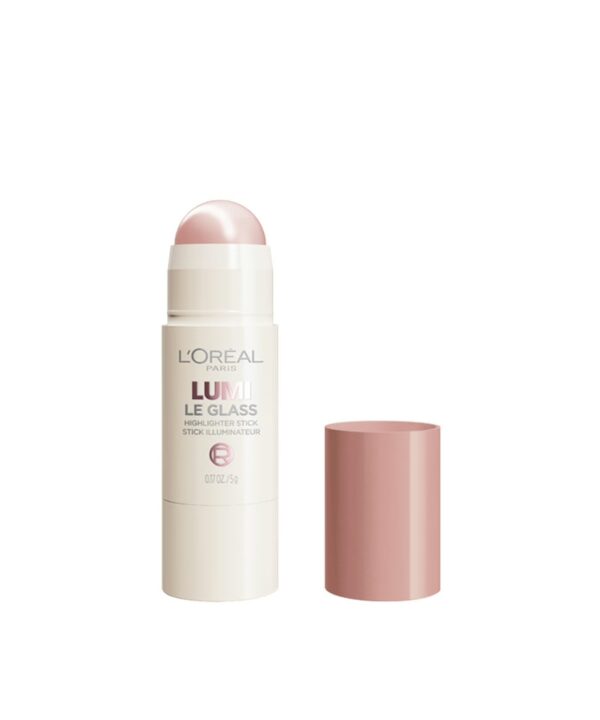 LOREAL Lumi Le Glass Highlighter Stick 620 Glassy Pink Ballet