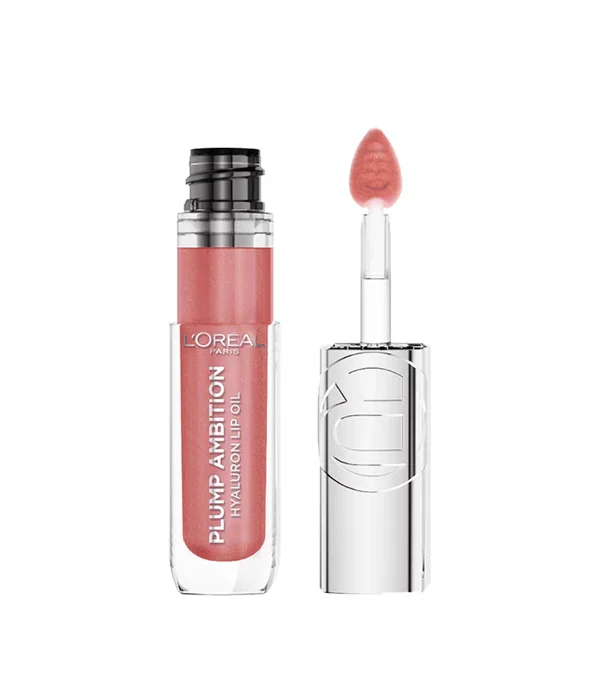 LOreal Paris Plump Ambition Hyaluron Lip Oil 650 Nude Macaron