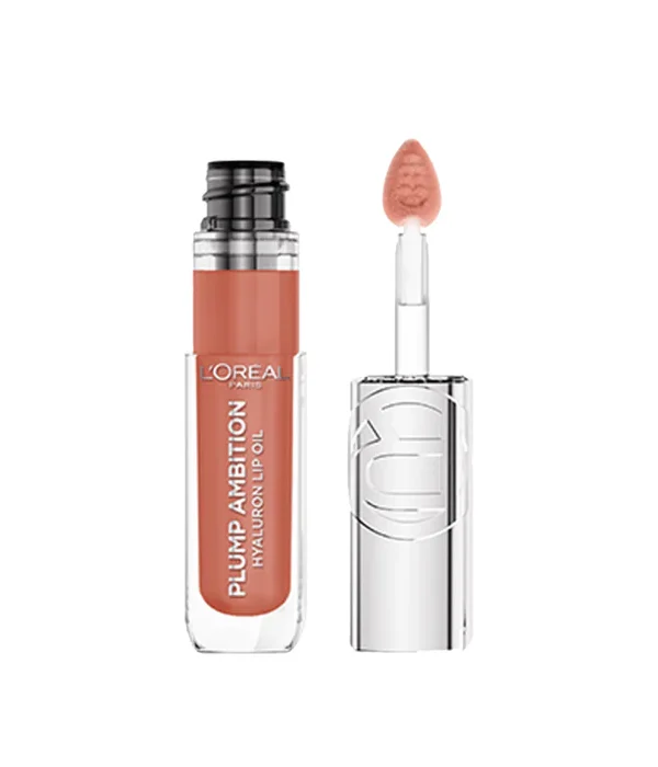 LOreal Paris Plump Ambition Hyaluron Lip Oil 641 Latte Glace