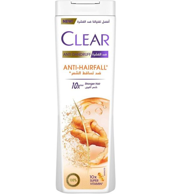 CLEAR Anti Dandruff 2IN1 Shampoo and Conditioner Anti Hairfall, for 10X Stronger Hair, 360ML