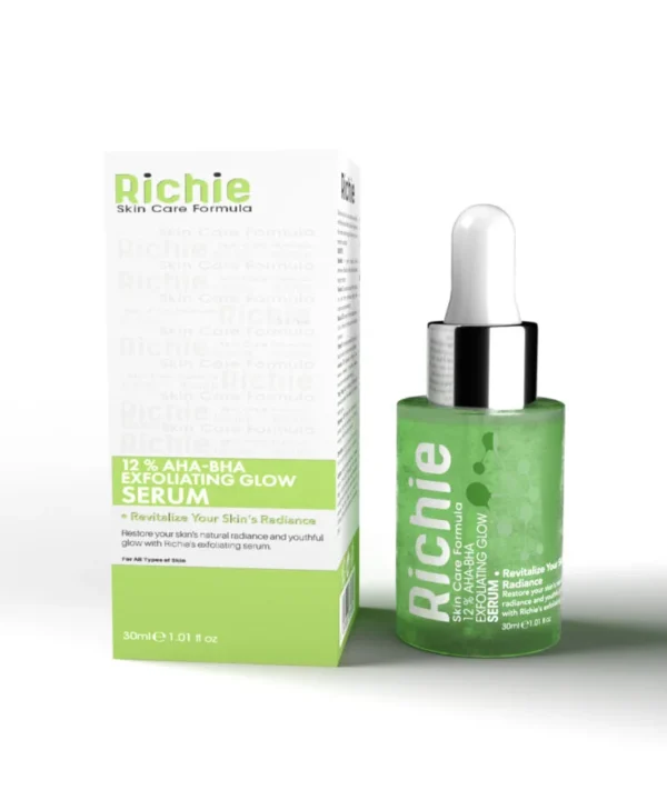 Richie 12% AHA-BHA EXFOLIATING GLOW SERUM 30ml