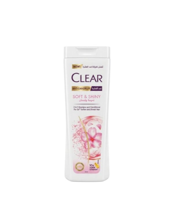 Clear Scalp Care Soft and Shiny Anti-Dandruff Shampoo for Women - 180m