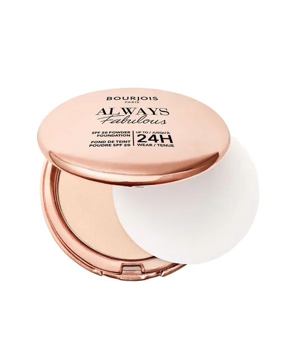 Bourjois Always Fabulous Powder Foundation 100 Rose Ivory
