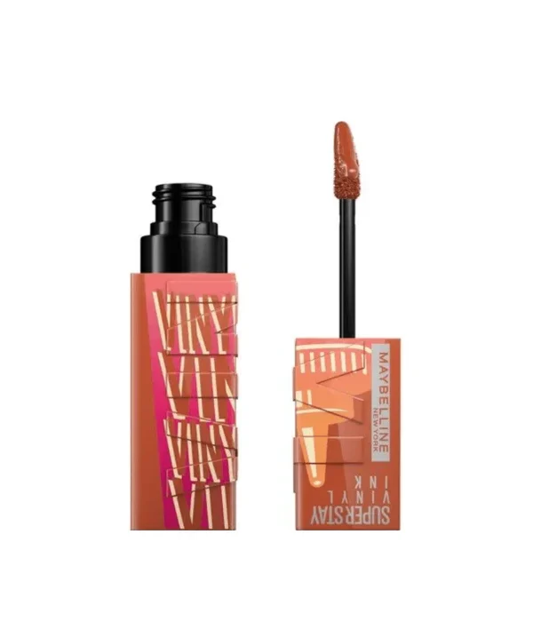Maybelline Super Stay Vinyl Ink Sauce Longwear Liquid Lipstick 185 Caramel