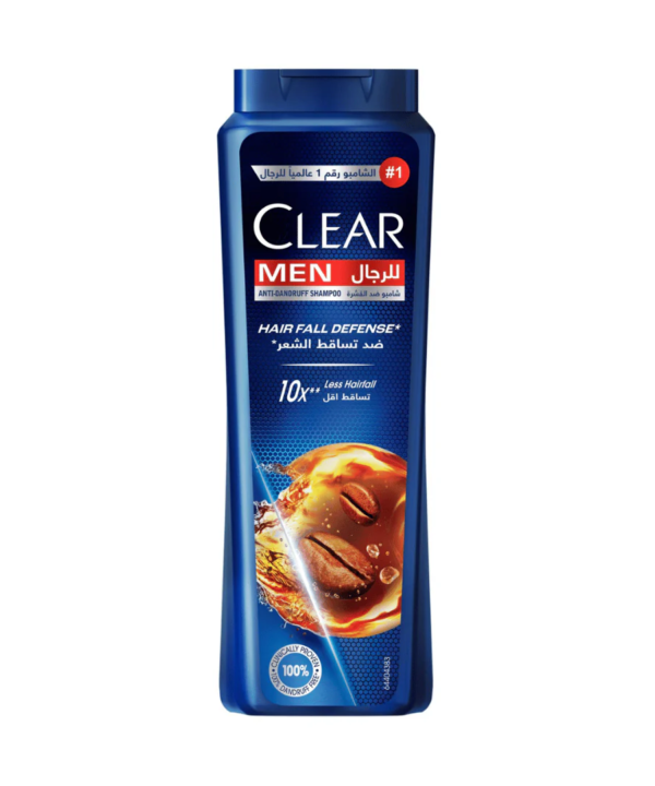 Clear Anti-Dandruff Shampoo + Conditioner with Coffee Extract, Hair Loss Protection, 600ML