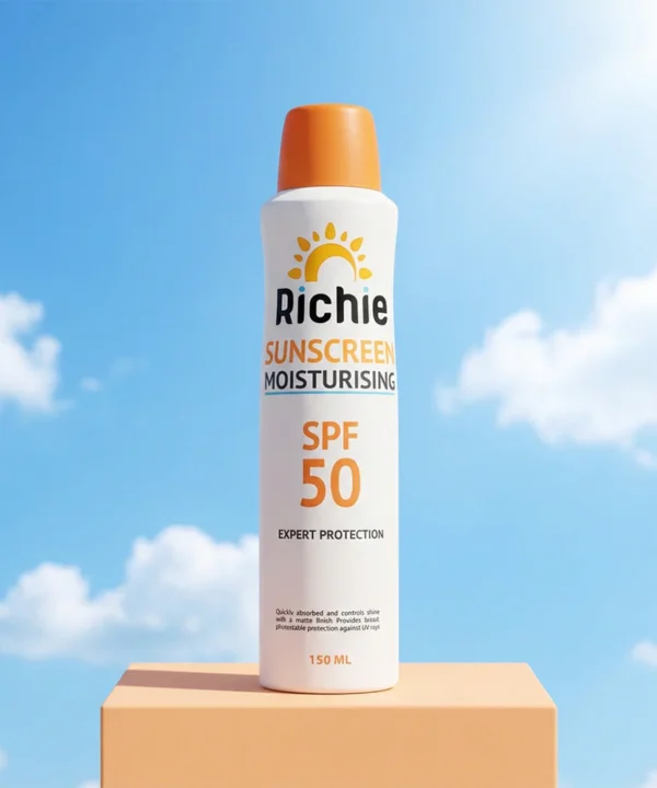 RICHIE SUNSCREEN MOISTURISING SPF50_150ML